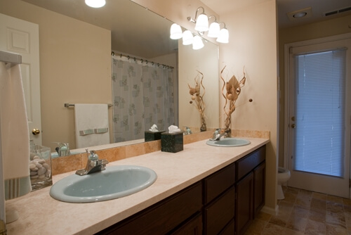 Don't let your bathroom mirrors be boring!