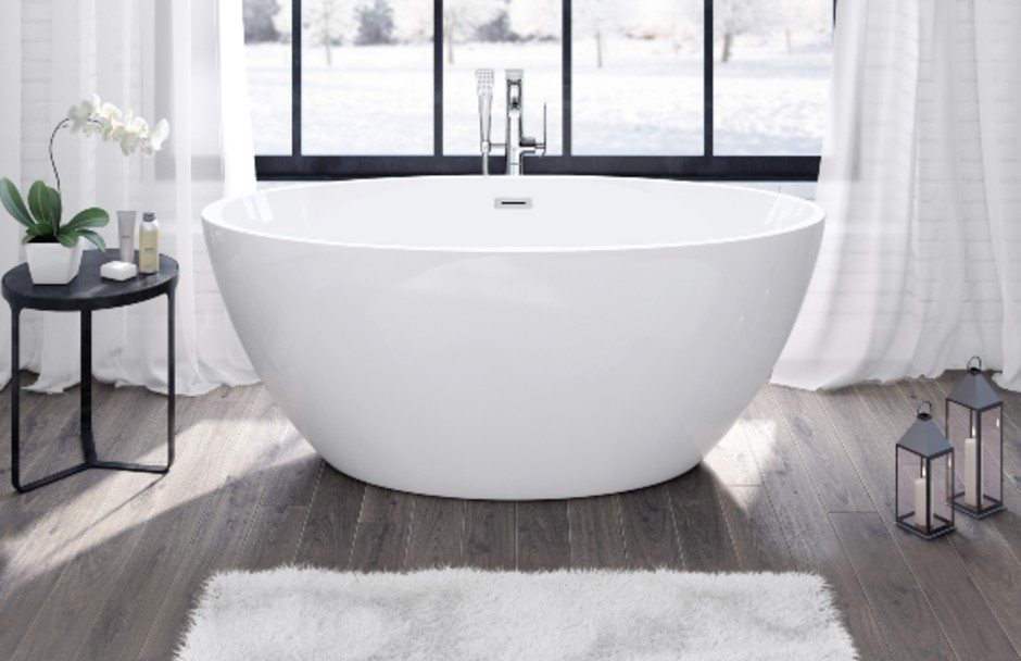 Frederick York Halo Freestanding Tub