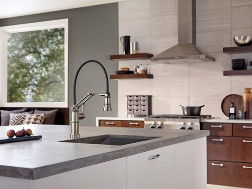 Here are a few fresh and funky kitchen design tips.