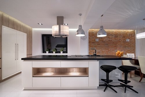 Millennials may prefer a sleek kitchen like this.