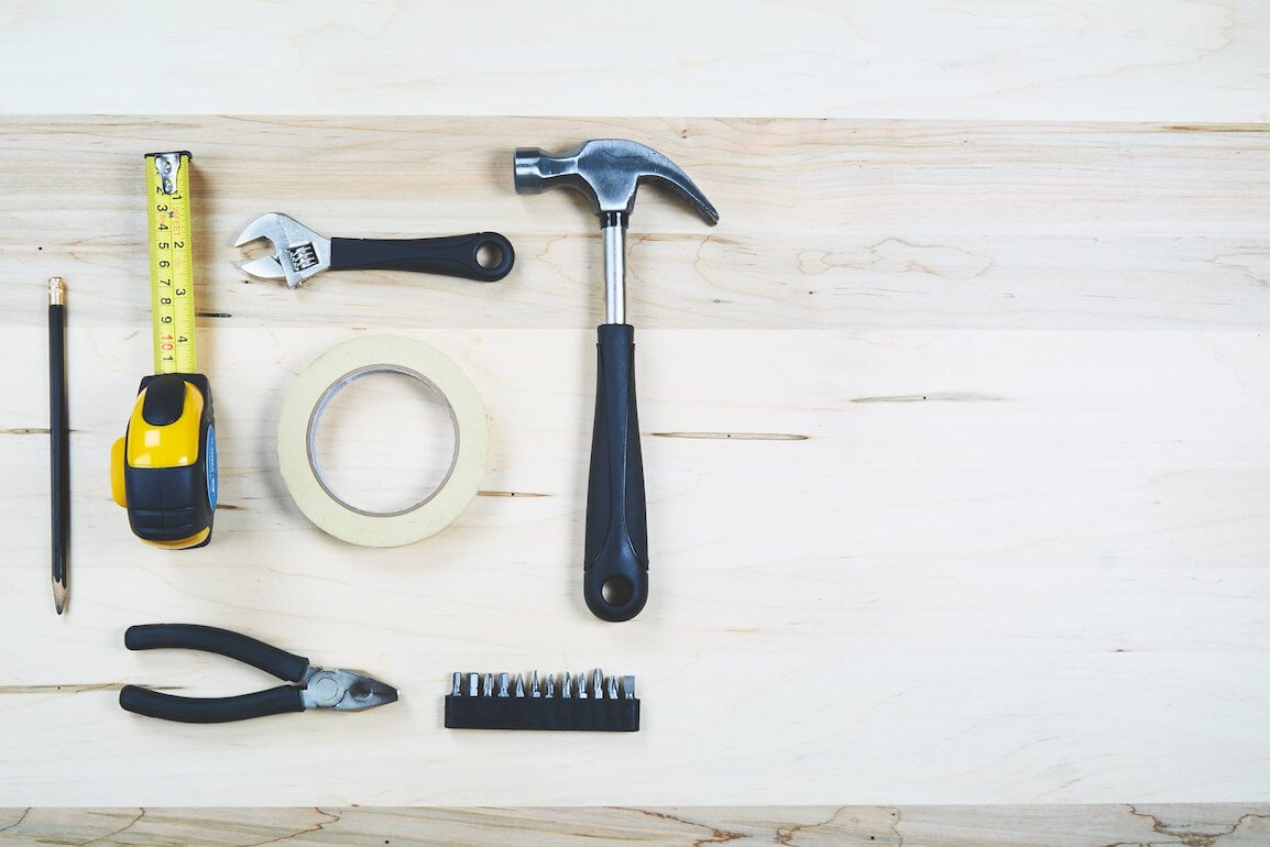 Bathroom renovation tools