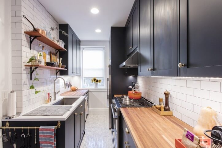 7 of the Most Popular Kitchen Layout Options for Your Home - Galley Kitchen