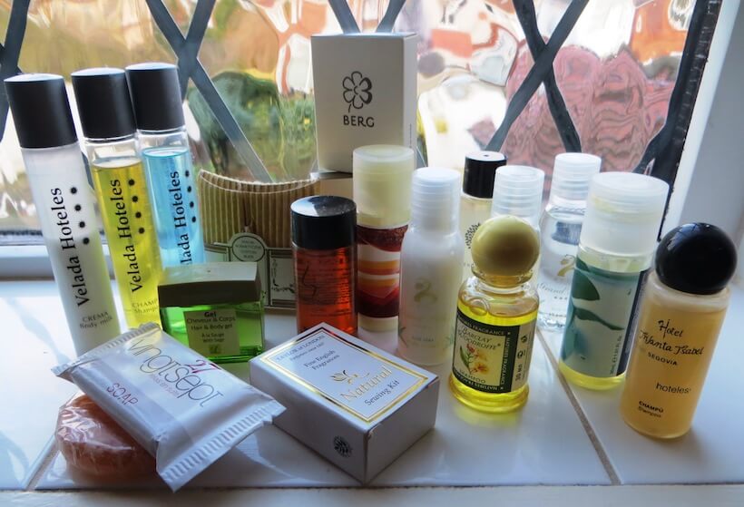 6 Easy Ways to Clear Out Bathroom Clutter This Weekend - Hotel Toiletries