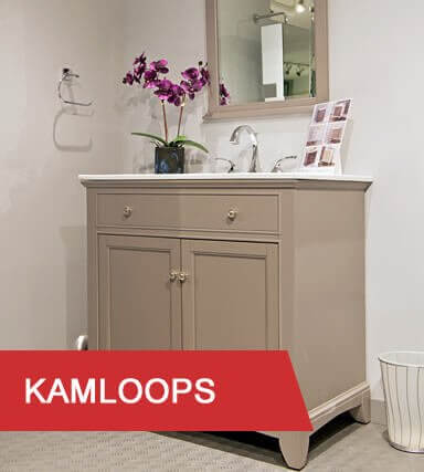 Kitchen & Bath Classics Kamloops Showroom vanity