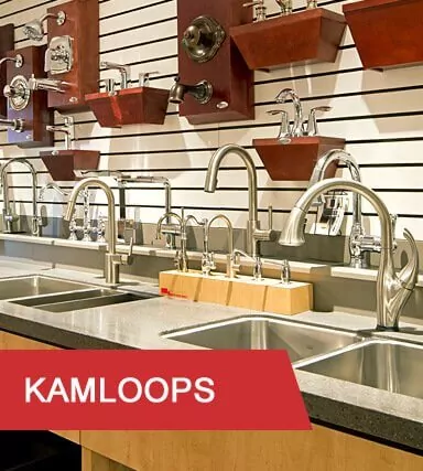 Kitchen & Bath Classics Kamloops faucets and sinks