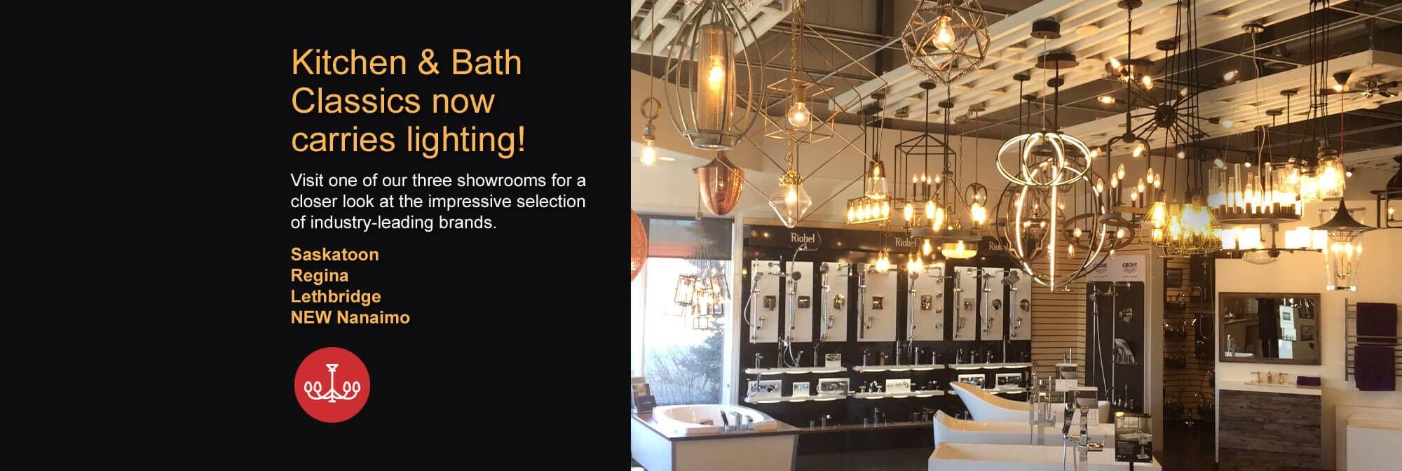 Kitchen and Bath Classics now carries Lighting
