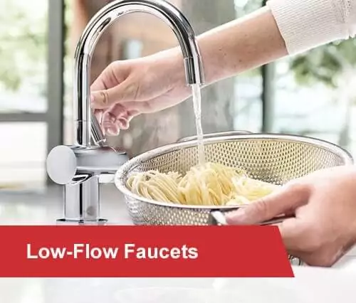 low-flow faucets