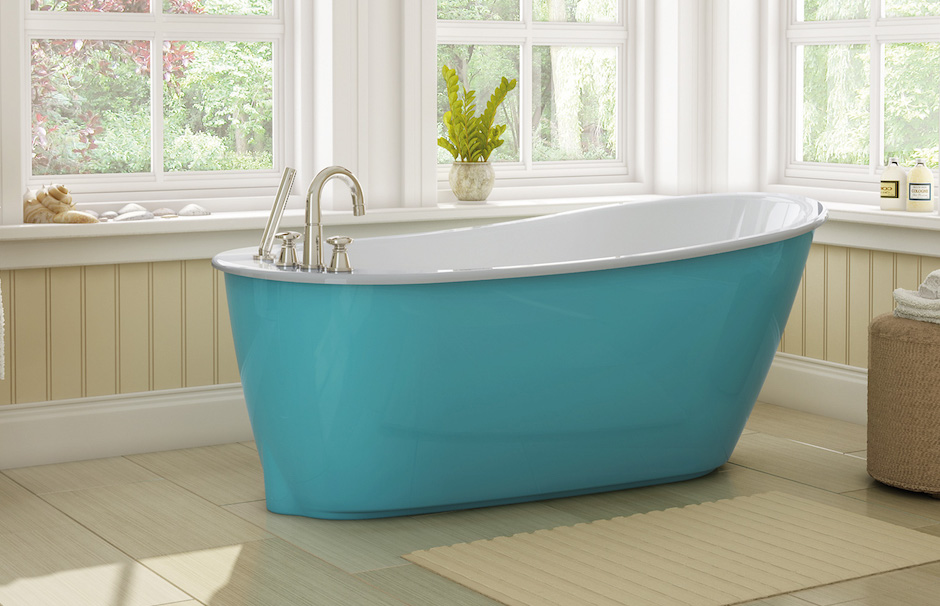 MAAX Chromatherapy Bathtub in Blue